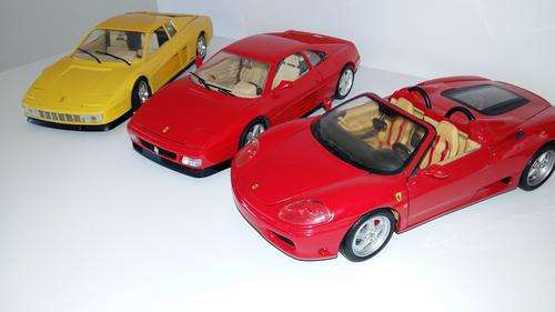 Ferrari 1:18 348, Testerossa & 360 Spider